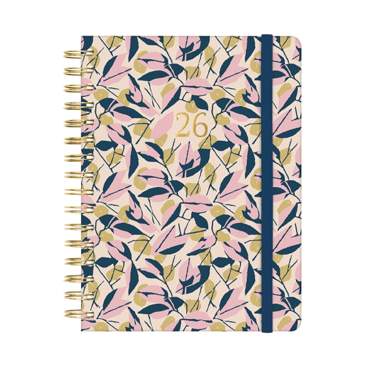 Finocam You Agenda de Espiral en Catalan - Anual 2026 - Planificador - Cierre de Goma - Formato E10 - 180x30x220mm - 1 Dia por Pagina - Tematica de Ho 1