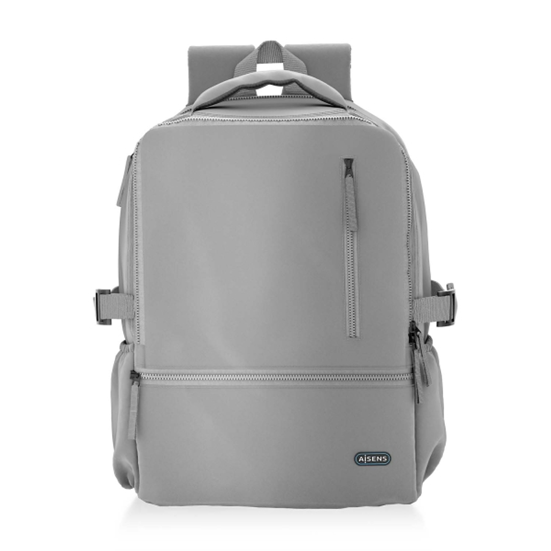 Aisens Mochila Deportiva Repelente al Agua para Portatil 15,6 - Color Gris 1