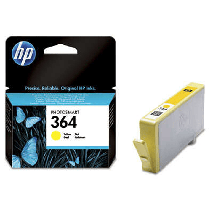 HP 364 Amarillo Cartucho de Tinta Original - CB320EE 1