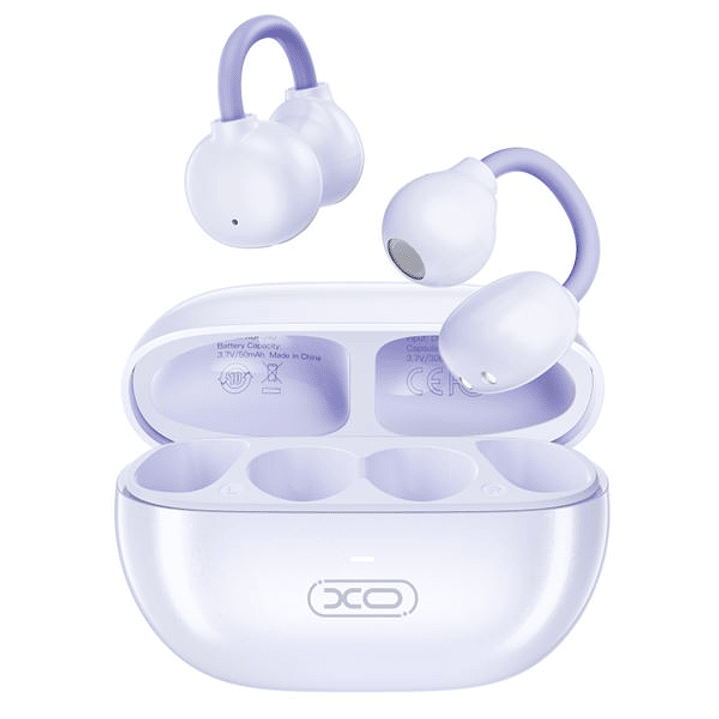 XO G40 Pearl Clip Auriculares TWS - Bluetooth 5.3 - Color Violeta 1