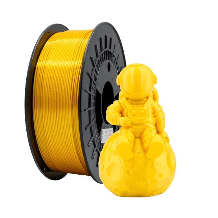 Filamento 3D PLA SILK - Diametro 1.75mm - Bobina 1kg - Color Oro 1
