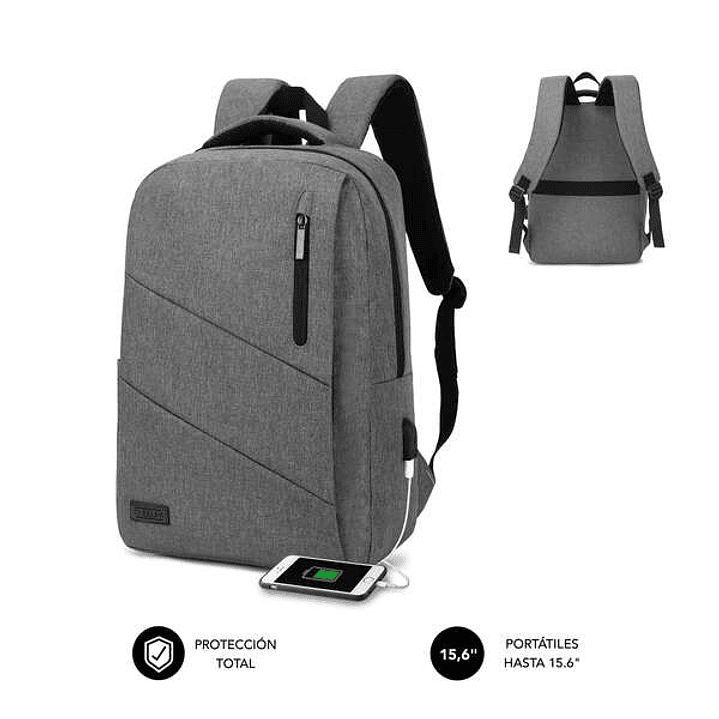 Subblim Mochila City - para Portatiles de hasta 15,6