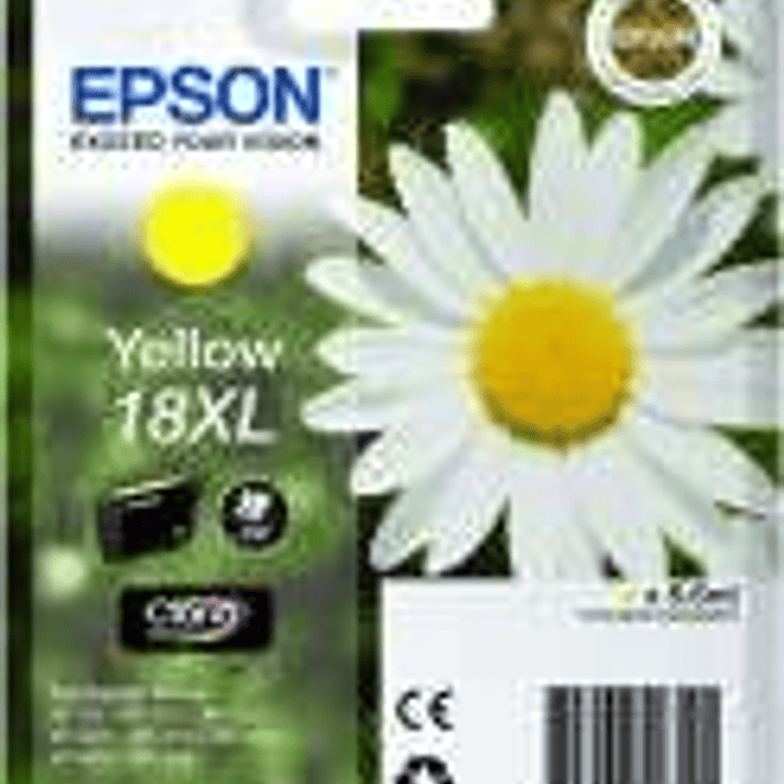 Epson T1814 (18XL) Amarillo Cartucho de Tinta Original - C13T18144012 1
