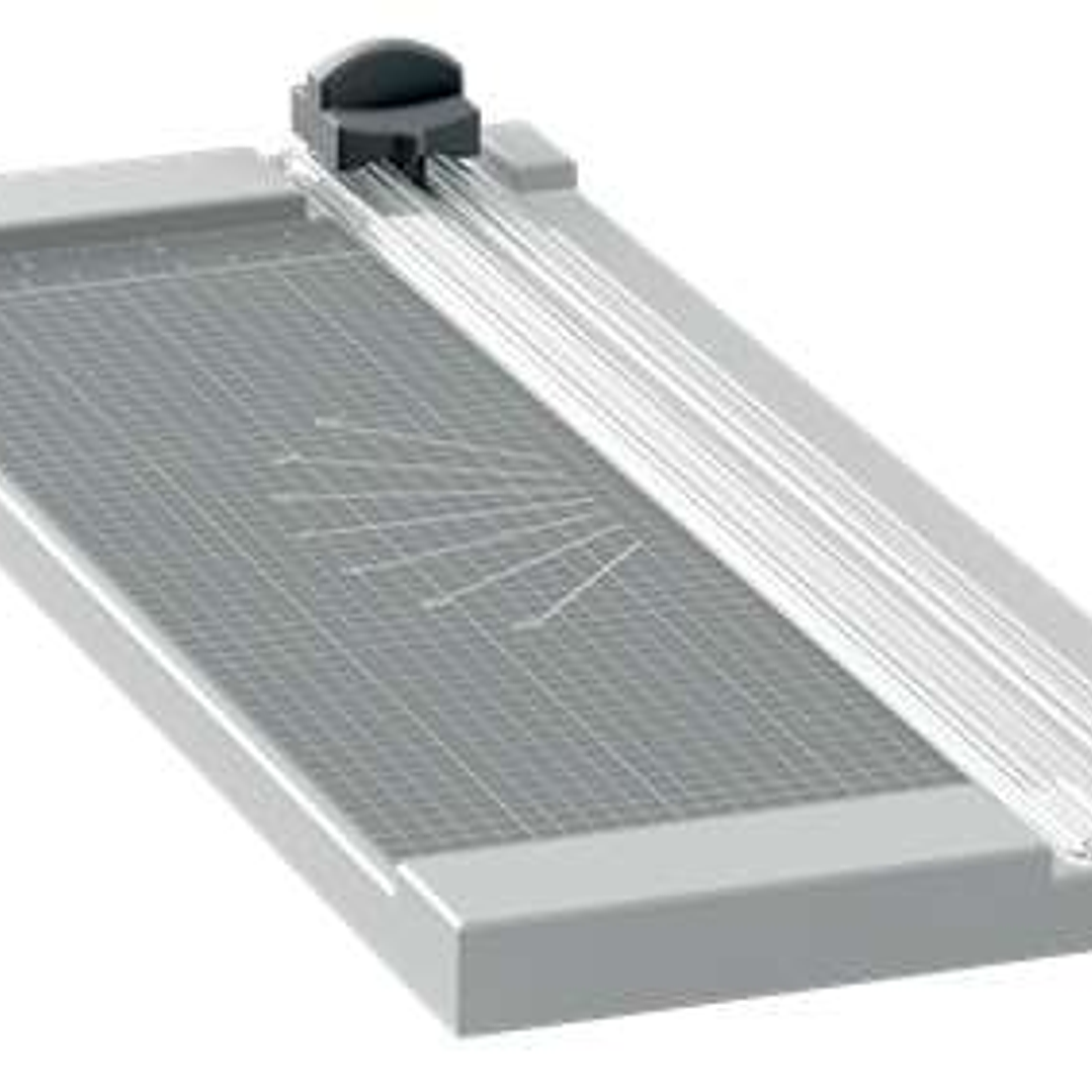 Leitz Precision Home A4 Cizalla para Corte Papel - Corta hasta 8 Hojas - Para Formato A4 - Cabezal de Corte con Cuchilla Fija - Color Gris 1