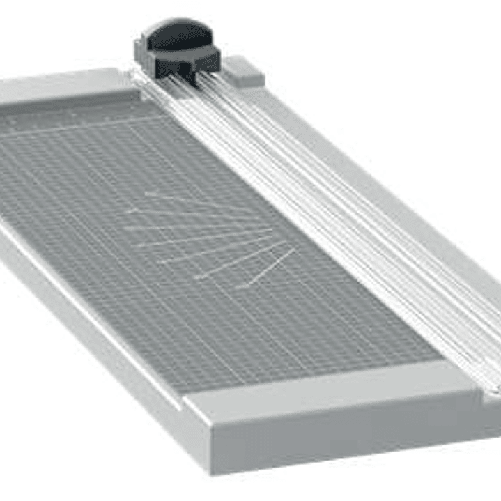 Leitz Precision Home A4 Cizalla para Corte Papel - Corta hasta 8 Hojas - Para Formato A4 - Cabezal de Corte con Cuchilla Fija - Color Gris 1