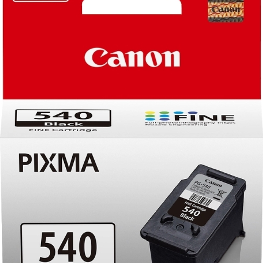 Canon PG540 Negro Cartucho de Tinta Original - 5225B001/5225B004/5225B005 1