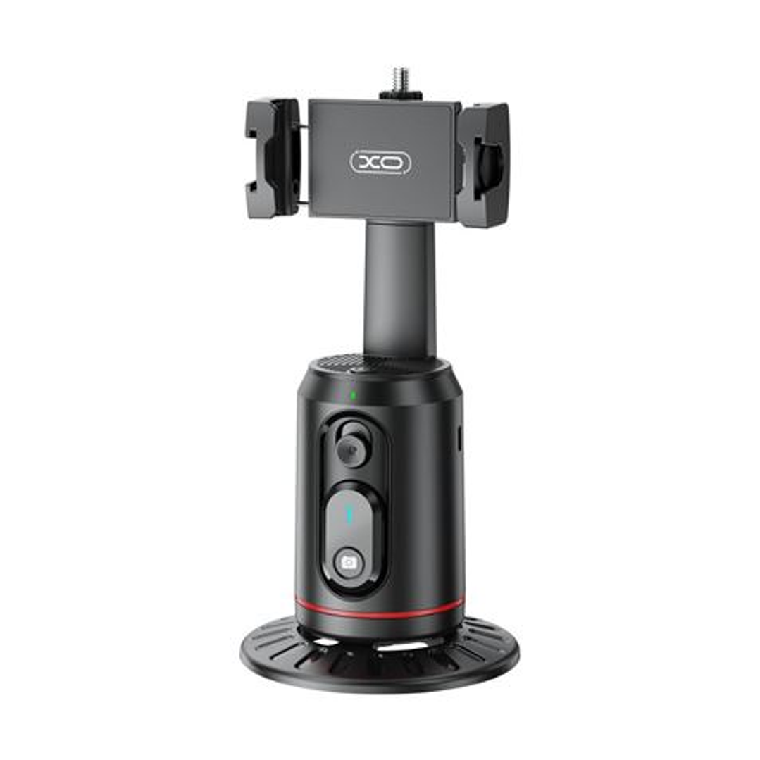 XO SS16 Soporte Sobremesa para Smartphone - Seguimiento y Reconocimiento Facial - Motorizado 360º - Control por Gestos - Bluetooth - Color Negro 1