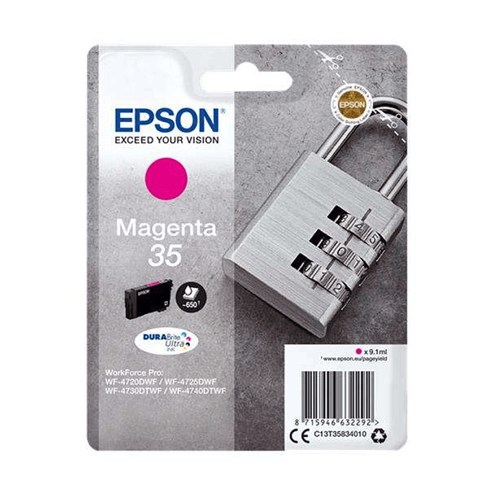Epson T3583 (35) Magenta Cartucho de Tinta Original - C13T35834010 1