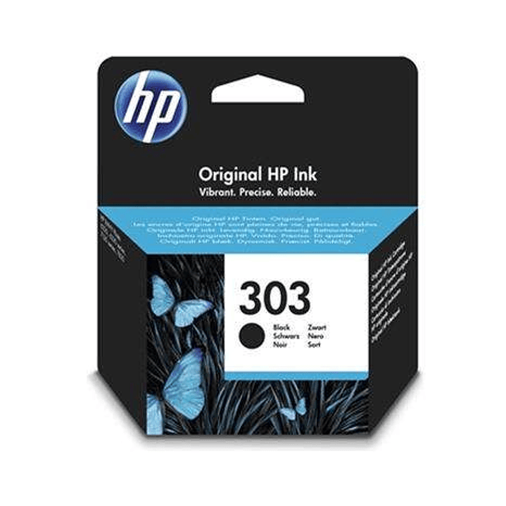 HP 303 Negro Cartucho de Tinta Original - T6N02AE 1