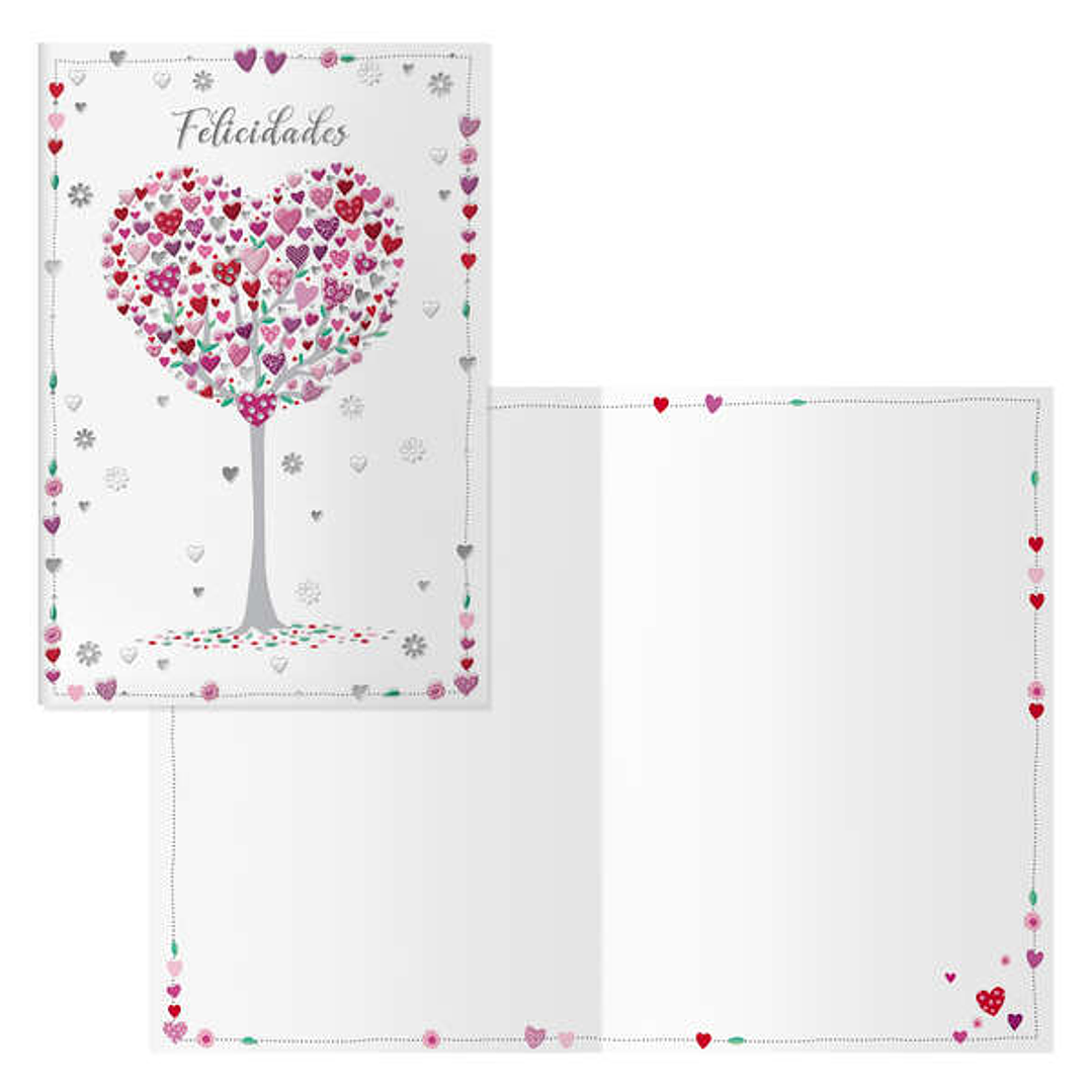 Dohe Pack de 6 Tarjetas de Felicitacion de Cumpleaños - 11.5x17cm - Impresion a Todo Color - Estampaciones con Pelicula de Color - Estampacion en Seco 1