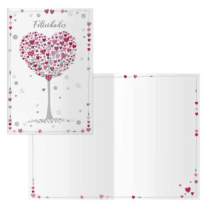 Dohe Pack de 6 Tarjetas de Felicitacion de Cumpleaños - 11.5x17cm - Impresion a Todo Color - Estampaciones con Pelicula de Color - Estampacion en Seco 1