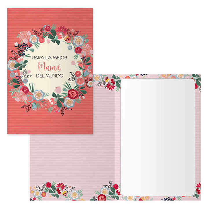 Dohe Orla Pack de 6 Tarjetas de Felicitacion para Madres - 11.5x17cm - Impresion a Todo Color - Estampaciones con Pelicula de Color - Estampacion en S 1