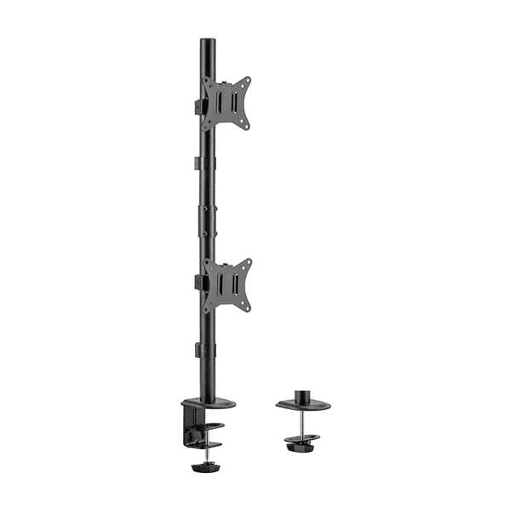 Aisens Soporte de Mesa Eco Giratorio e Inclinable para 2 Monitor/TV 9kg de 17-32 1