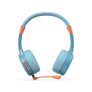 Hama Teens Guard II Auriculares con Microfono - Bluetooth - Rango 10m - Diadema Ajustable - Asistente de Voz - Color Azul