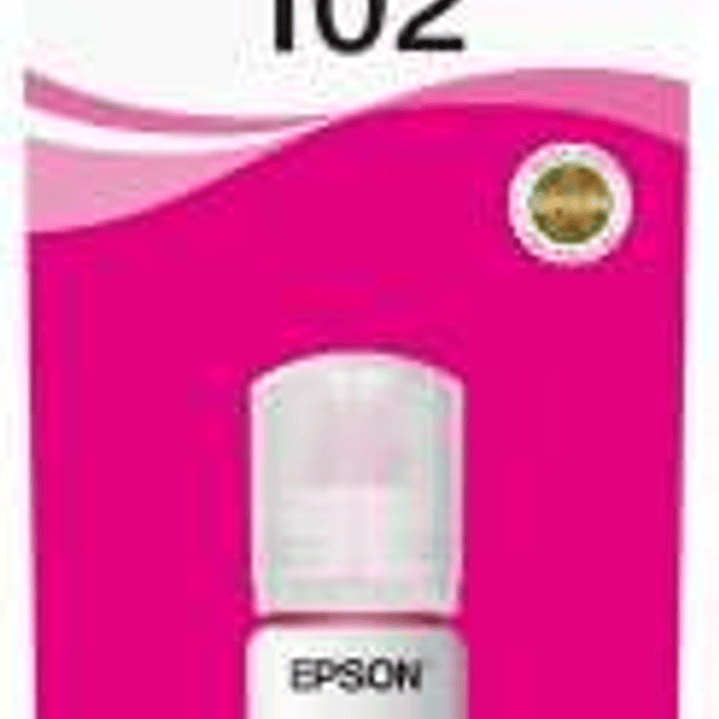 Epson 102 Magenta Botella de Tinta Original - C13T03R340 1