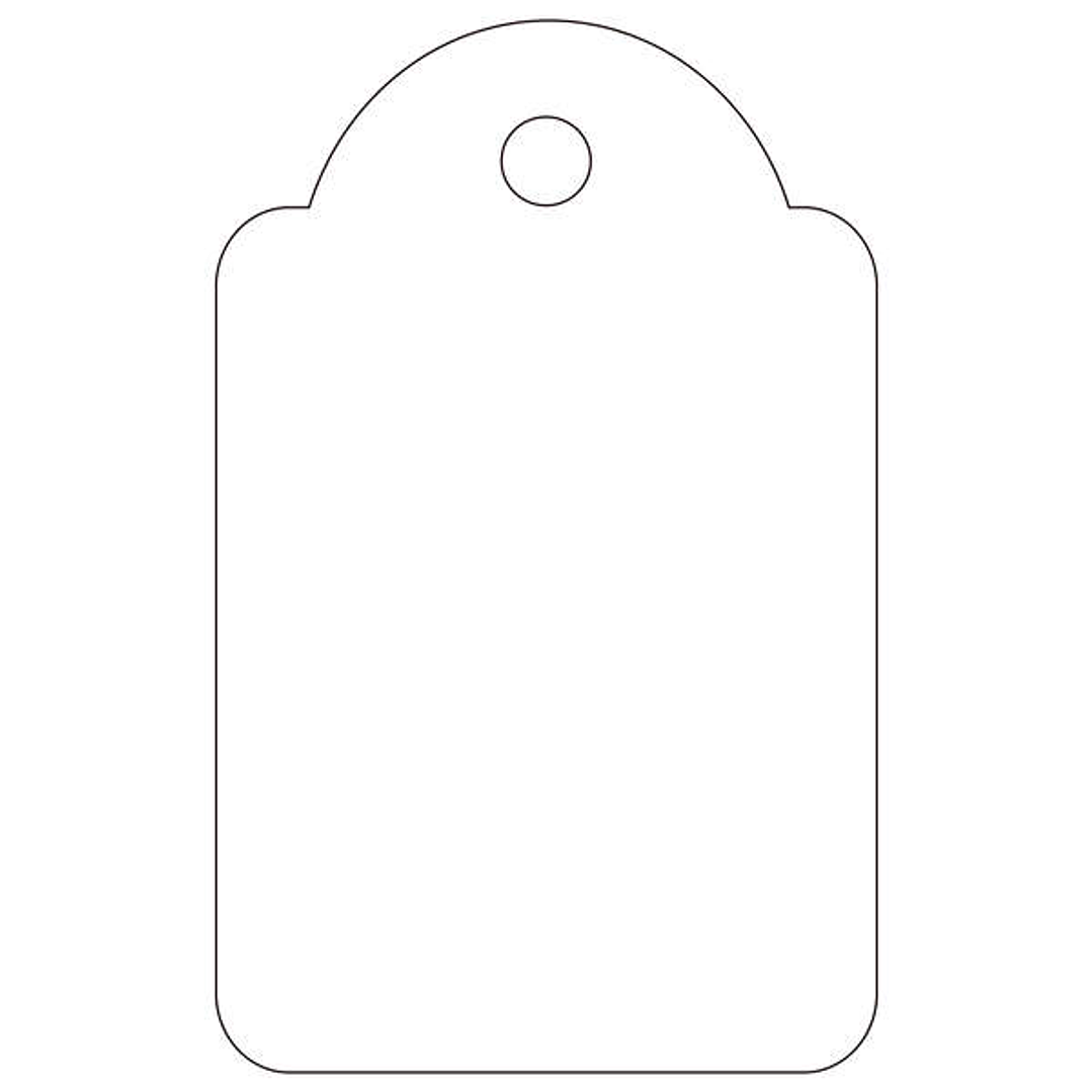 Apli Etiquetas Colgantes Blancas 22 x 35mm 500 U. 1