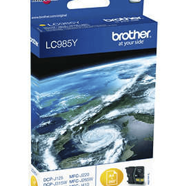 Brother LC985 Amarillo Cartucho de Tinta Original - LC985YBP 1