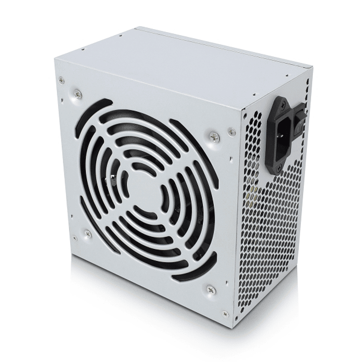 Ewent Fuente de Alimentacion 500W - Ventilador 12cm - ATX V2.31 - Protecciones Electricas - 3x Molex - 3x SATA - 1x FDD - Color Gris Metalizado 1