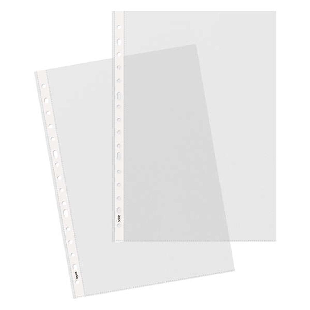 Dohe 100 Fundas Multitaladro en Polipropileno Piel de Naranja - 16 Perforaciones - Resistente y Duradero 1