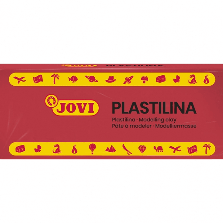 Jovi Caja de 15 Pastillas de Plastilina 150gr - Pasta Vegetal - No Se Seca - sin Gluten - Inocua - Facil de Moldear - Ideal para Figuras Voluminosas - 1