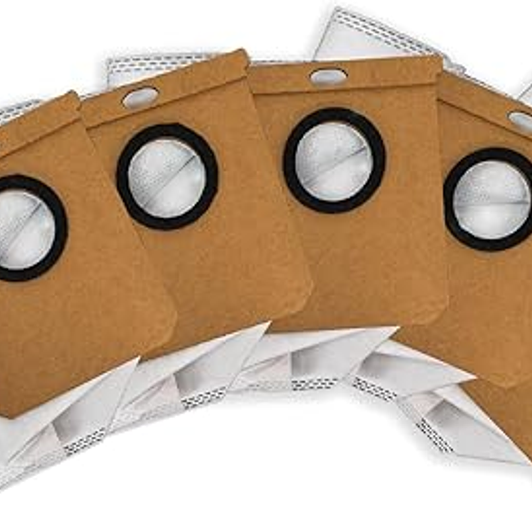 Cecotec Pack de 5 Bolsas de Recambio para Conga X50/X70/X100 - Instalacion Rapida - Color Blanco 1