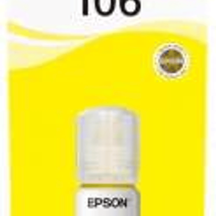 Epson 106 Amarillo Botella de Tinta Original - C13T00R440 1