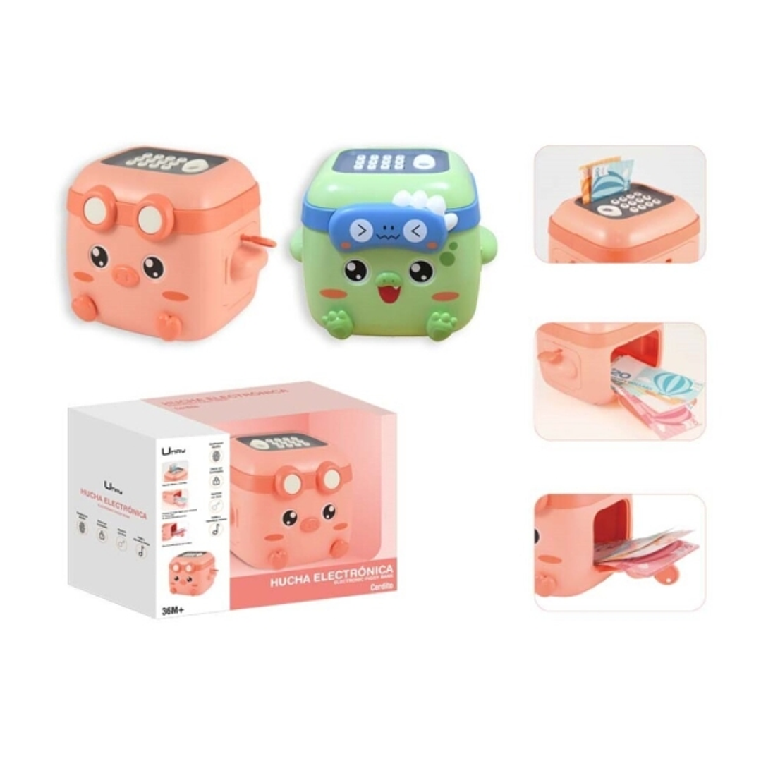 Umay Hucha Electronica Diseño Animales - Cierre con Contraseña - 2 Modelos Surtidos Aleatorios 1