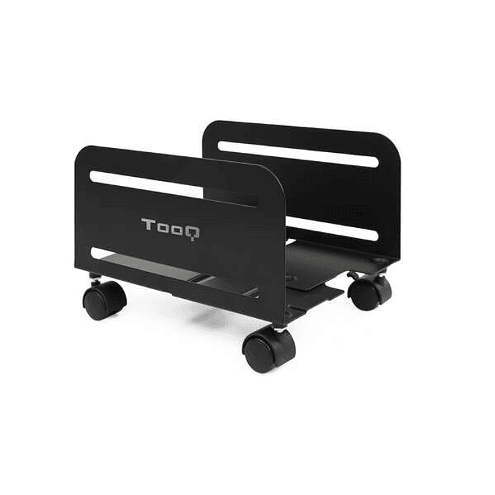Tooq Soporte de Suelo con Ruedas para CPU de 119-209mm de Ancho - Peso Max 10kg - Color Negro 1