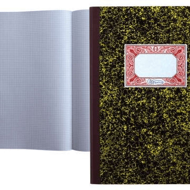 Miquel Rius Cuaderno Cartone Cuadricula 4mm Tamaño Folio Natural 100 Hojas sin Numerar - Cubiertas de Carton Contracolado - Lomo de Tela Engomada Gran 1