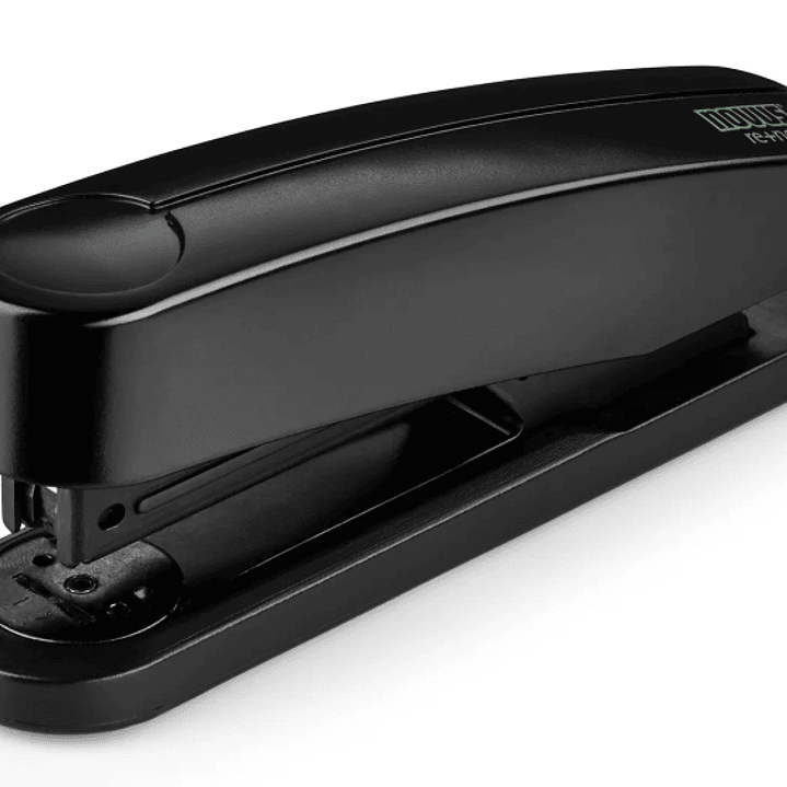 Novus B2 re+new Grapadora de Sobremesa - Fabricada con Plastico Reciclado - Hasta 25 Hojas - Grapado Abierto, Cerrado y Clavado - Incluye 200 Grapas - 1
