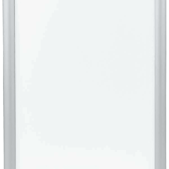 Nobo Marco Publicitario Tamaño A3 con Proteccion de PVC Antirreflectante y Resistente a la Intemperie - Marco de Aluminio Elegante - Color Plata 1