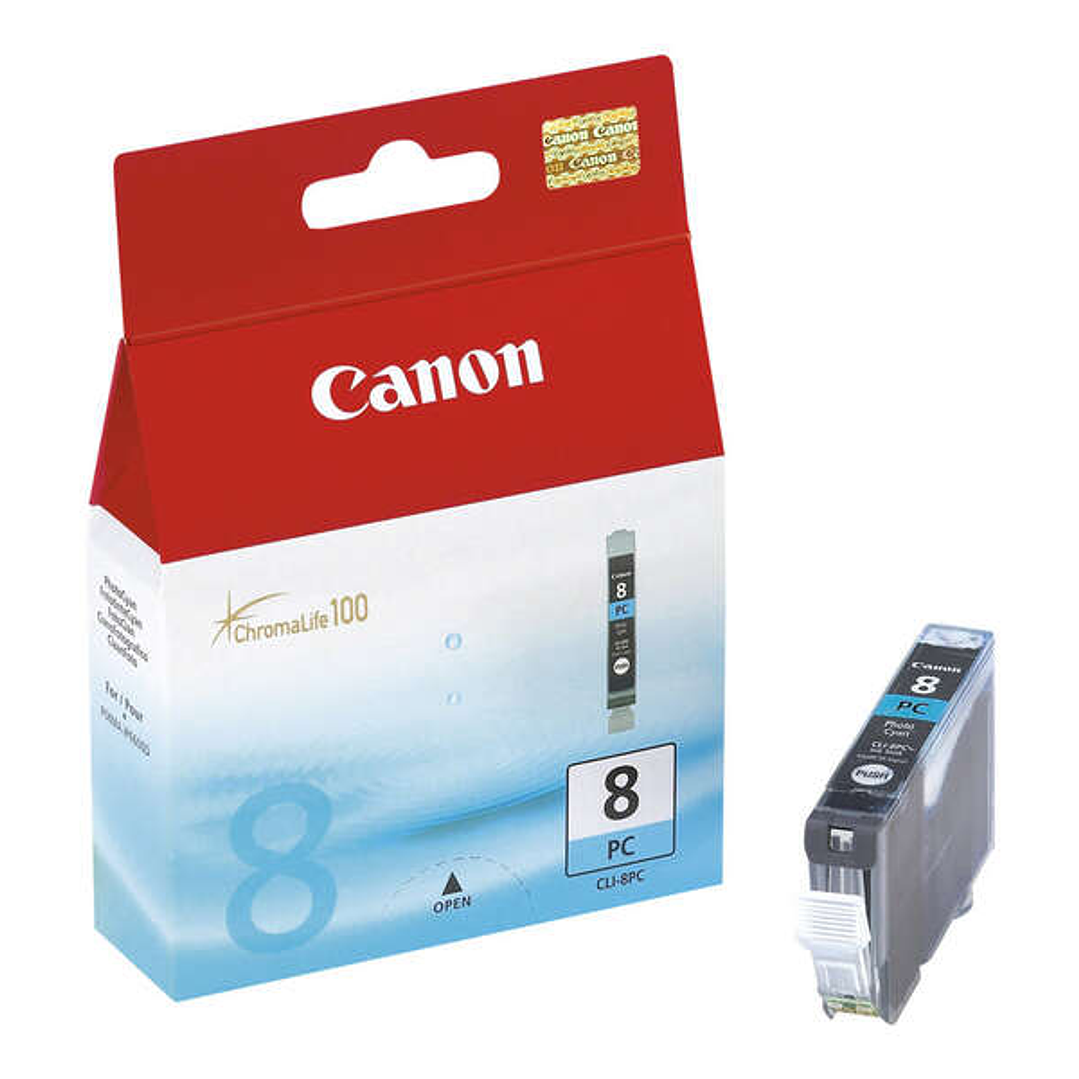 Canon CLI8 Cyan Photo Cartucho de Tinta Original - 0624B001 1