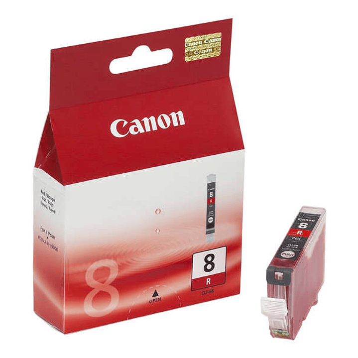 Canon CLI8 Rojo Cartucho de Tinta Original - 0626B001 1