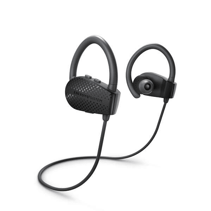 Energy Sistem Auriculares Bluetooth Sport 1+ - Asistente de Voz - Resistente al Sudor - Color Negro 1