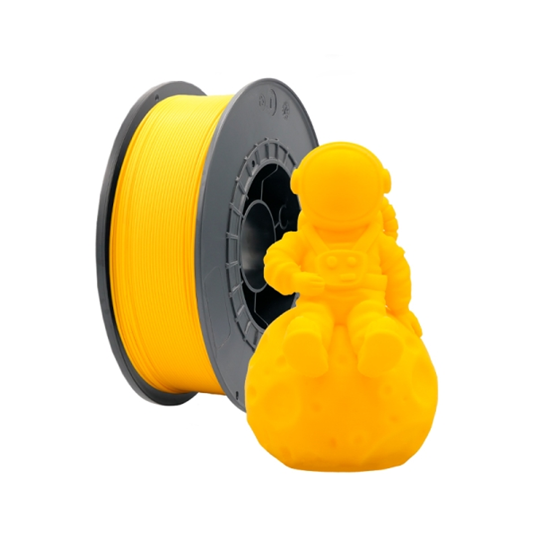Filamento 3D PLA - Diametro 1.75mm - Bobina 1kg - Color Amarillo 1