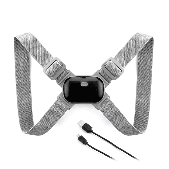 Innovagoods Viback Entrenador de Postura Inteligente - Bateria 400mAh - Aviso por Vibracion - Pantalla LCD - Recargable - Unisex - Talla Unica - Color 1