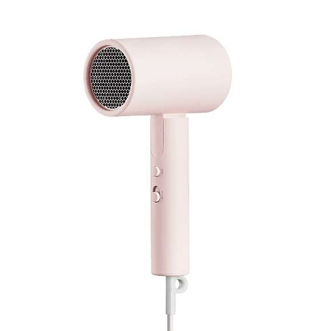 Xiaomi Compact Hair Dryer H101 Secador de Pelo 1600W - Secado Rapido - Diseño Compacto y Plegable - Aire Frio - 2 Niveles de Temperatura - Color Rosa 1