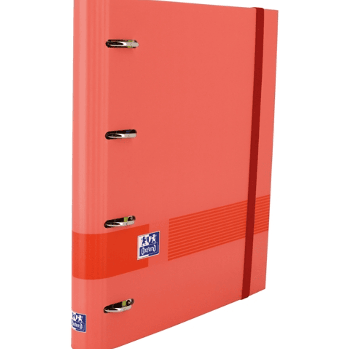 Oxford & You Europeanbinder - Tapa Extradura A4+ - Lomo 45mm - Anillas 4Dx35mm - Recambio 5x5 - Pizarra Write & Erase - Hoja de Pegatinas 1