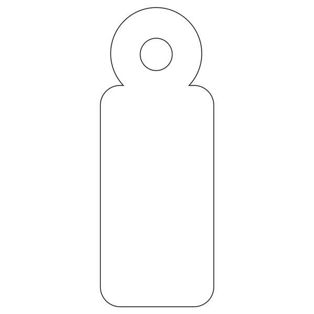 Apli Etiquetas Colgantes Blancas 11 x 29mm 1.000 U. 1