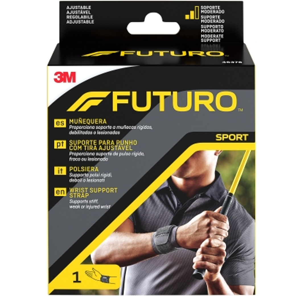 Futuro Soporte para Mano - Ajustable (14 - 24.1cm) - Color Negro 1