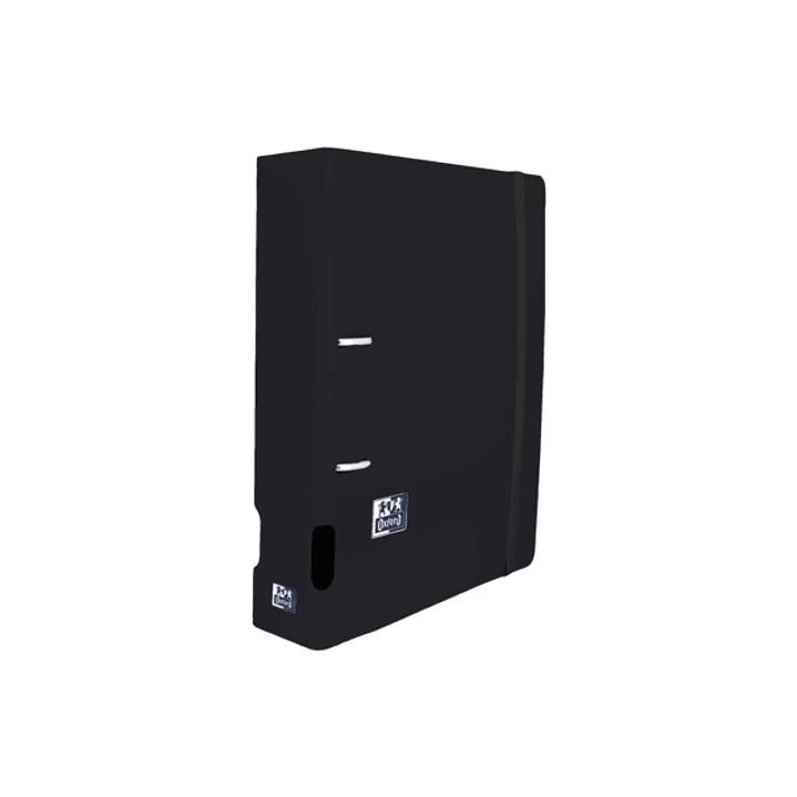 Oxford Live & Go Archivador Palanca A4+ - Tapa de Plastico Polyfoam - Lomo de 70mm - Color Negro 1