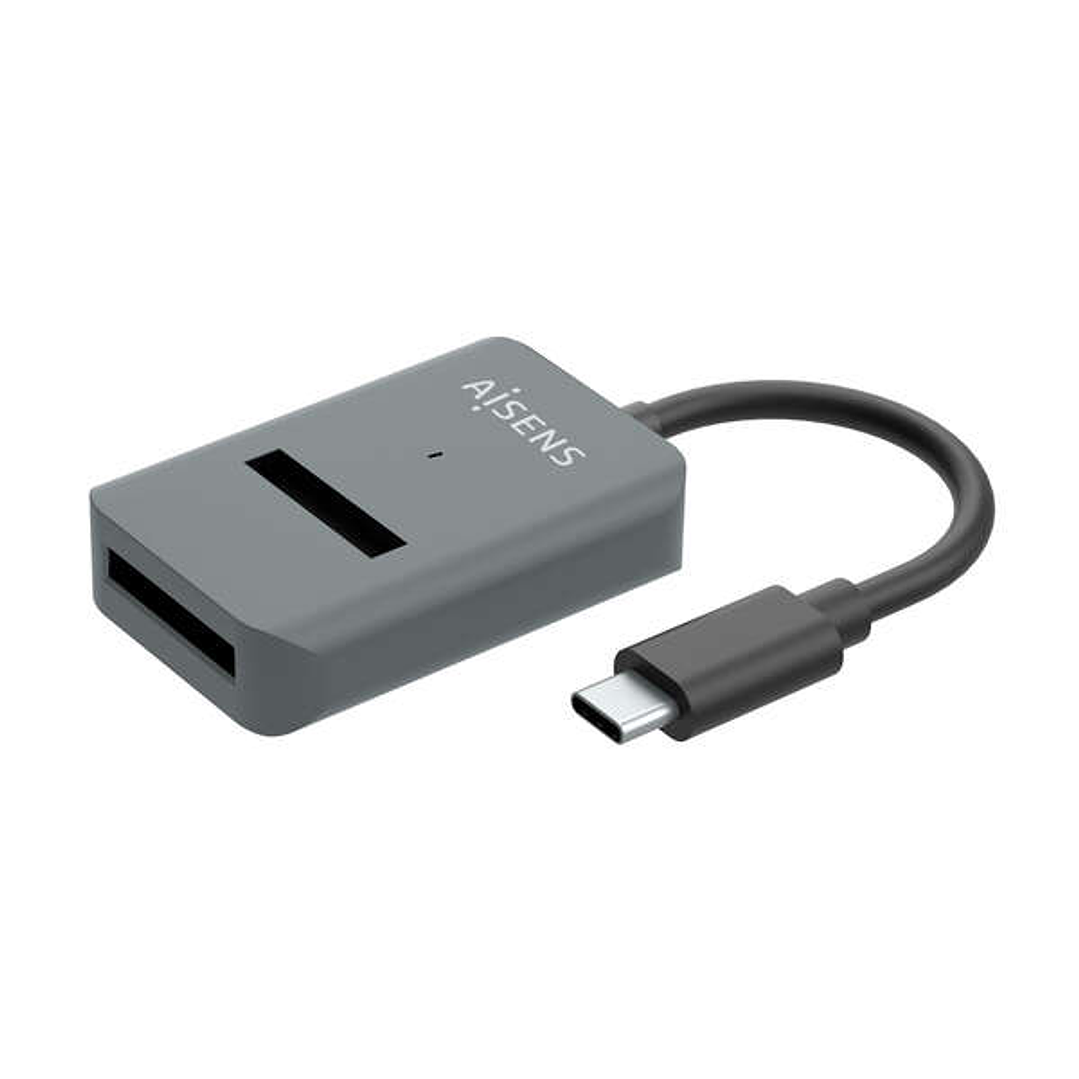 Aisens USB-C Dock M.2 (NGFF) Asuc-M2D012-Gr SATA/NVME a USB3.1 GEN2 - Color Gris 1