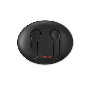 Hama Spirit Unchained Auriculares con Microfono Omnidireccional - Bluetooth - Rango 10m - Asistente de Voz - Color Negro