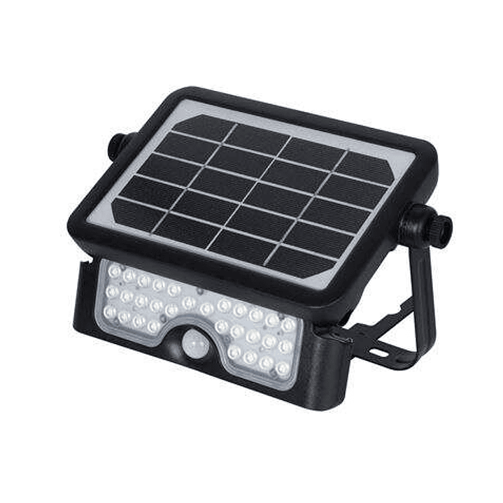 Elbat Foco Led Solar Multifuncion 5W - 500LM - Luz Fria 6000K - Sensor de Movimiento 1