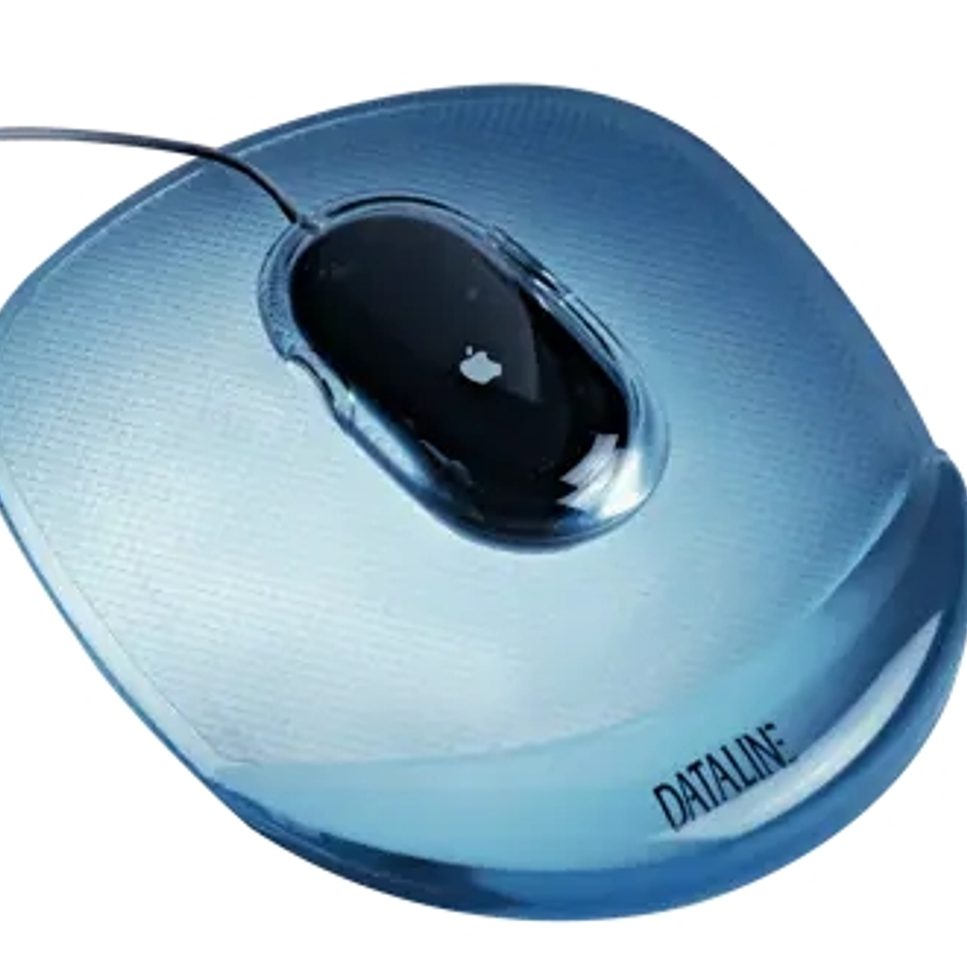 Esselte Dataline Alfombrilla con Reposamuñecas Relleno de Gel - Medidas 235x285x30mm - Base Antideslizante - Control del Raton Mejorado - Color Azul T 1