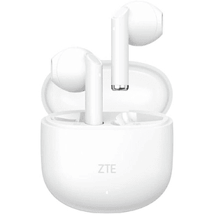 ZTE Buds 2 Auriculares True Wireless - Bluetooth 5.3 - 25h Autonomia - Resistencia IPX4 - Color Blanco