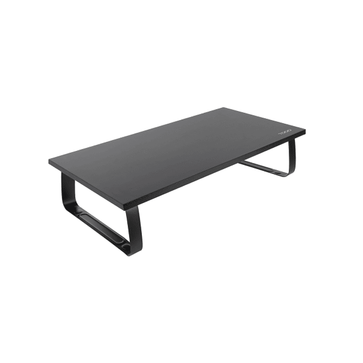 Tooq TQMR111 Soporte Elevador para Monitor o Portatil - Madera - Peso Max. 20kg - Color Negro 1
