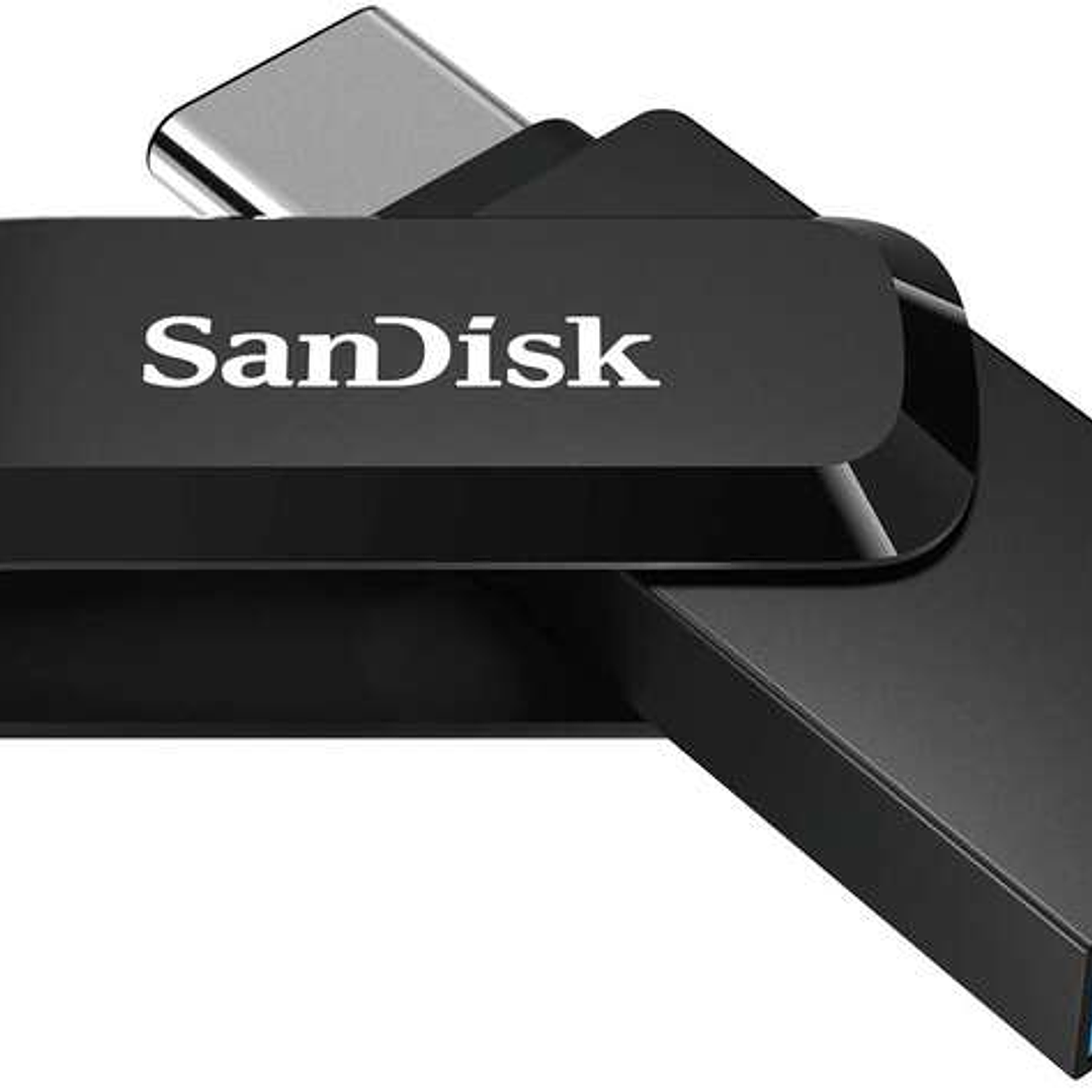 Sandisk Ultra Dual Drive Go Memoria USB-C y USB-A 128GB - Hasta 150MB/s de Lectura - Color Negro (Pendrive) 1