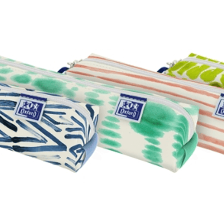 Oxford Kangoo Japandi Estuche Cuadrado Pequeño - Material Acolchado 1