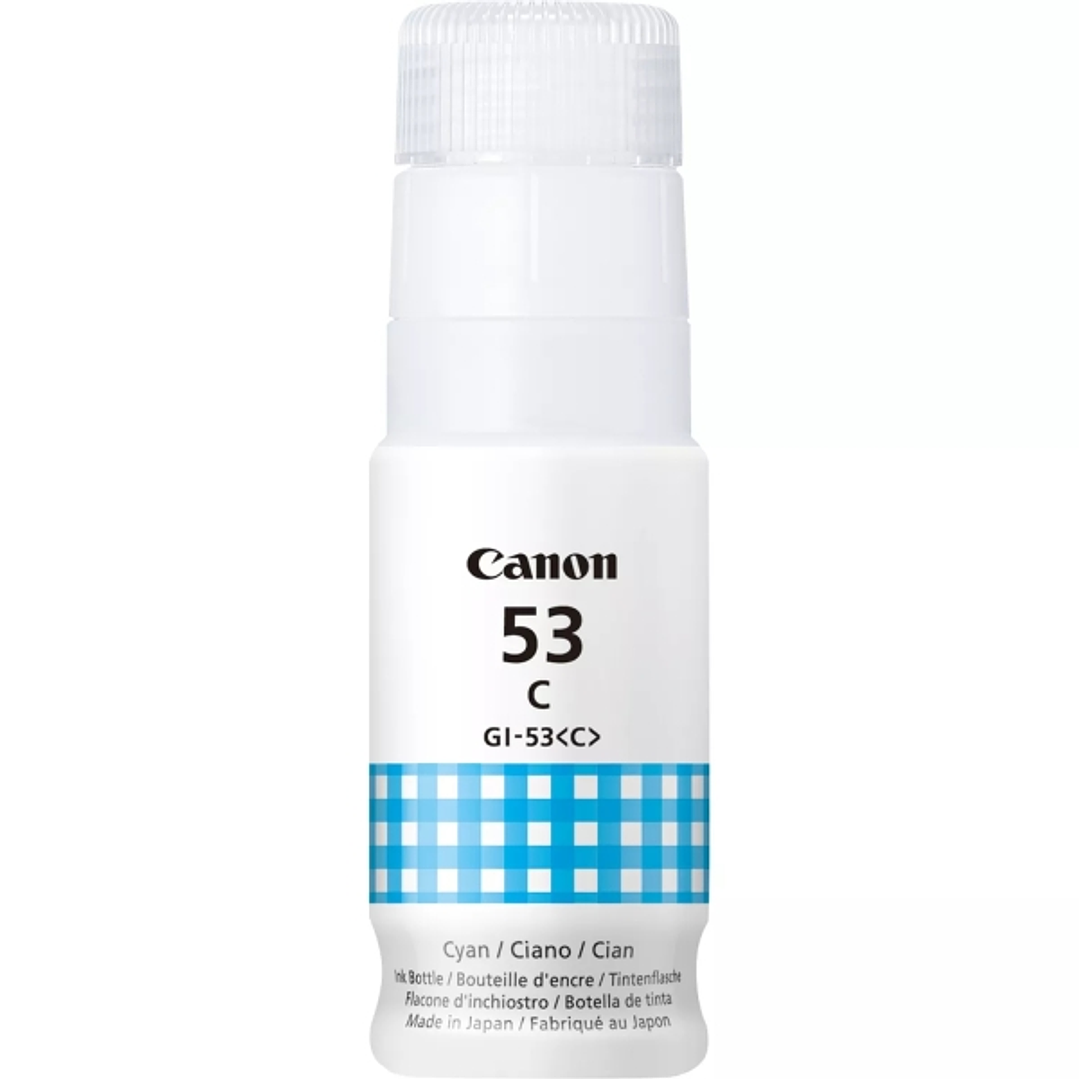 Canon GI53 Cyan Botella de Tinta Original - GI53C/4673C001 1
